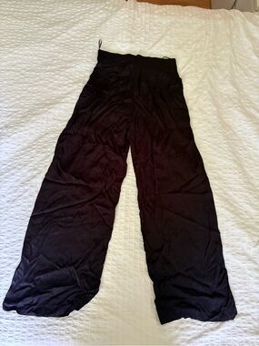 Zara Black High-Waist Trousers